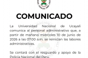 Comunicado UNU 10-06-2026
