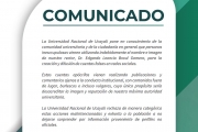 Comunicado UNU 31-05-2026